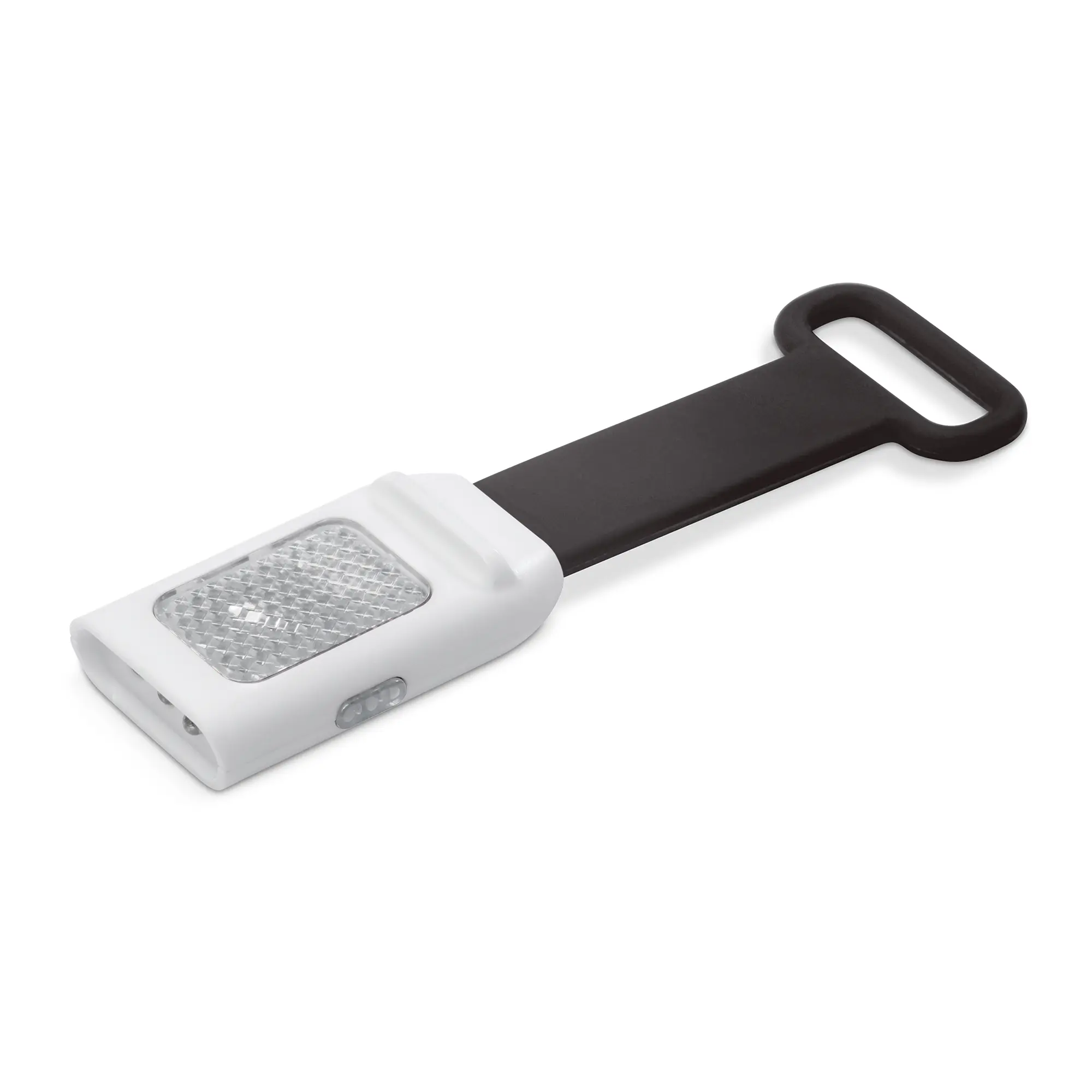 Lampe LED pliable compacte – Batterie incluse | Avec anneau | En plastique | Format de poche