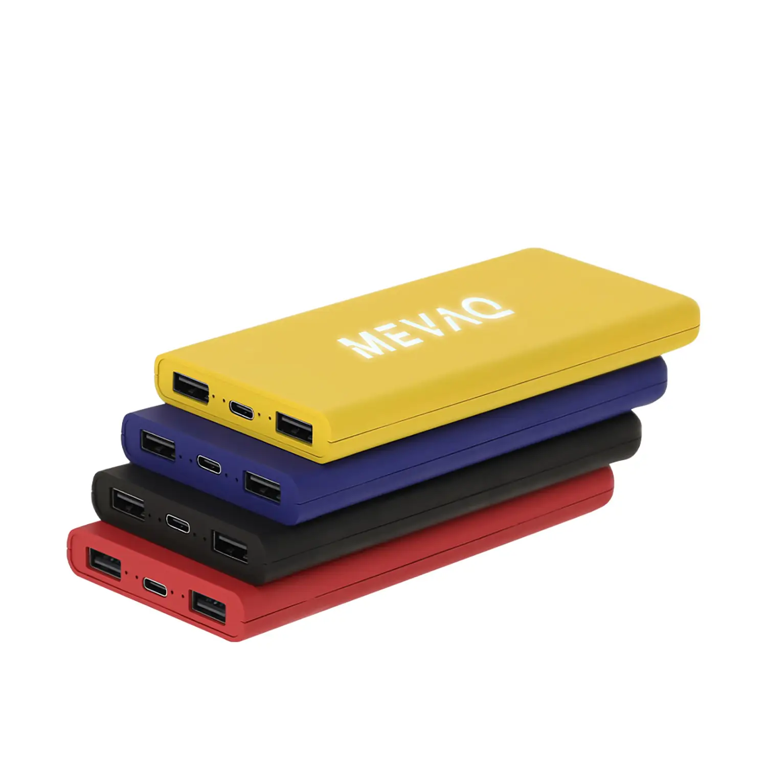 Powerbank Cees – 5000 mah | 2 USB uitgangen | Type-C | LED met bewegingssensor