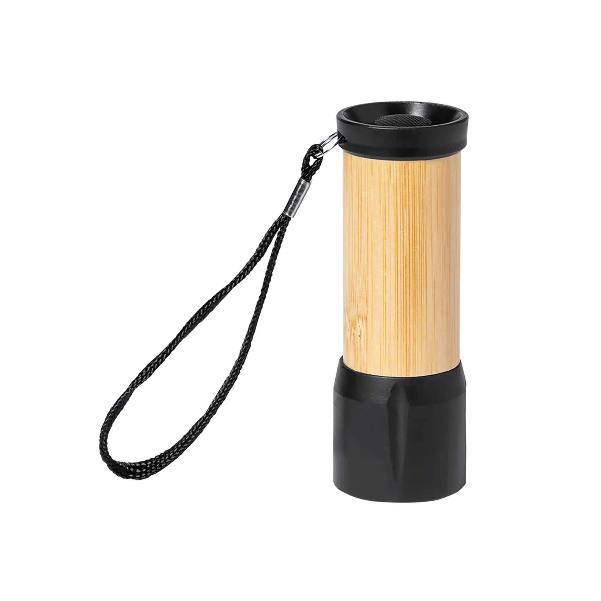 Torcia in bambù – 9 LED | Leggera | Corpo in bambù | Funziona con AAA