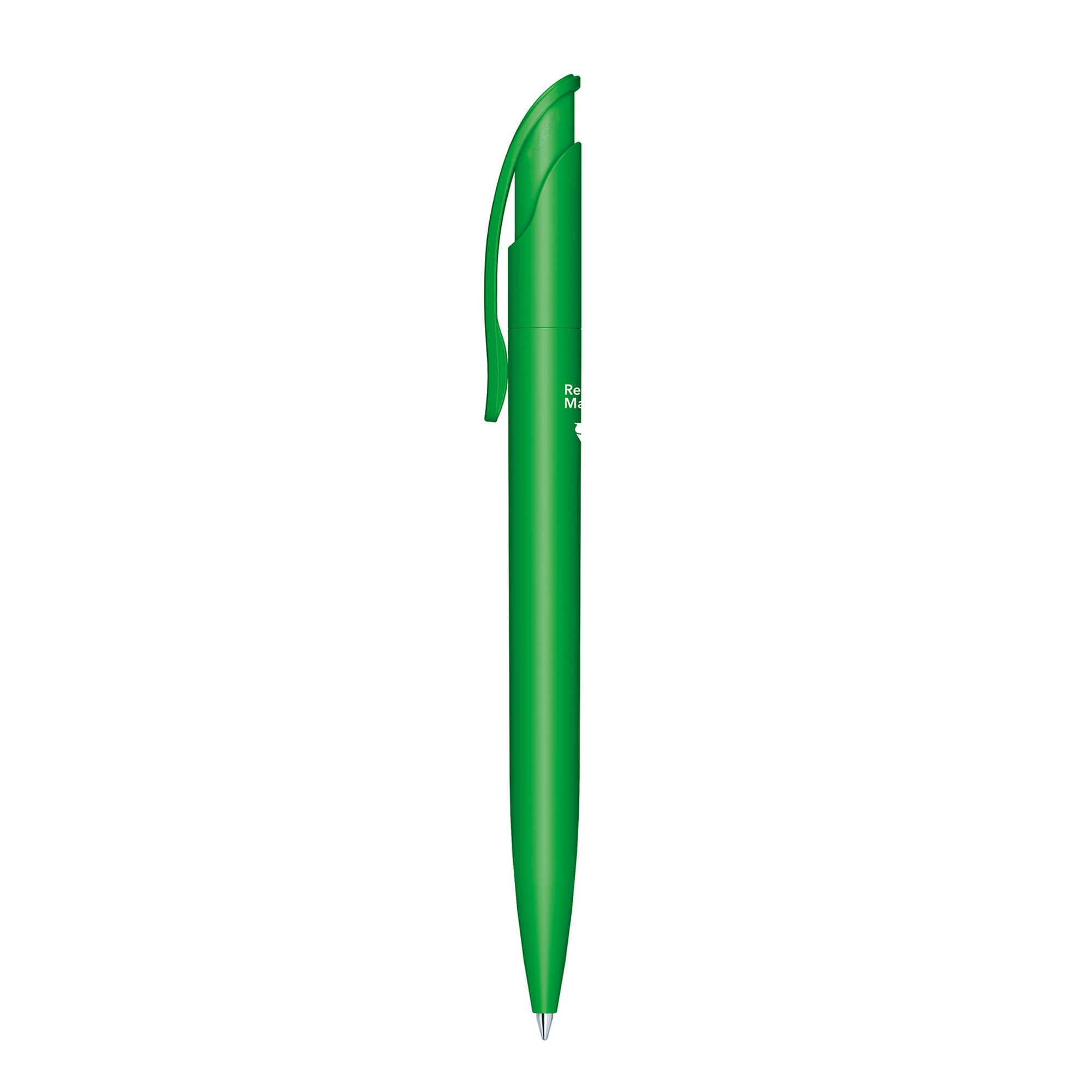 Balpen Challenger - Eco | Senator | Gerecycled PP | Mat | Tot 4 kleuren bedrukking