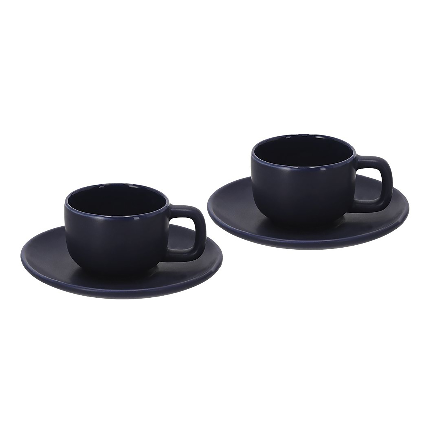 Tassen Set – Keramik | 85 ml | Mit Untertasse