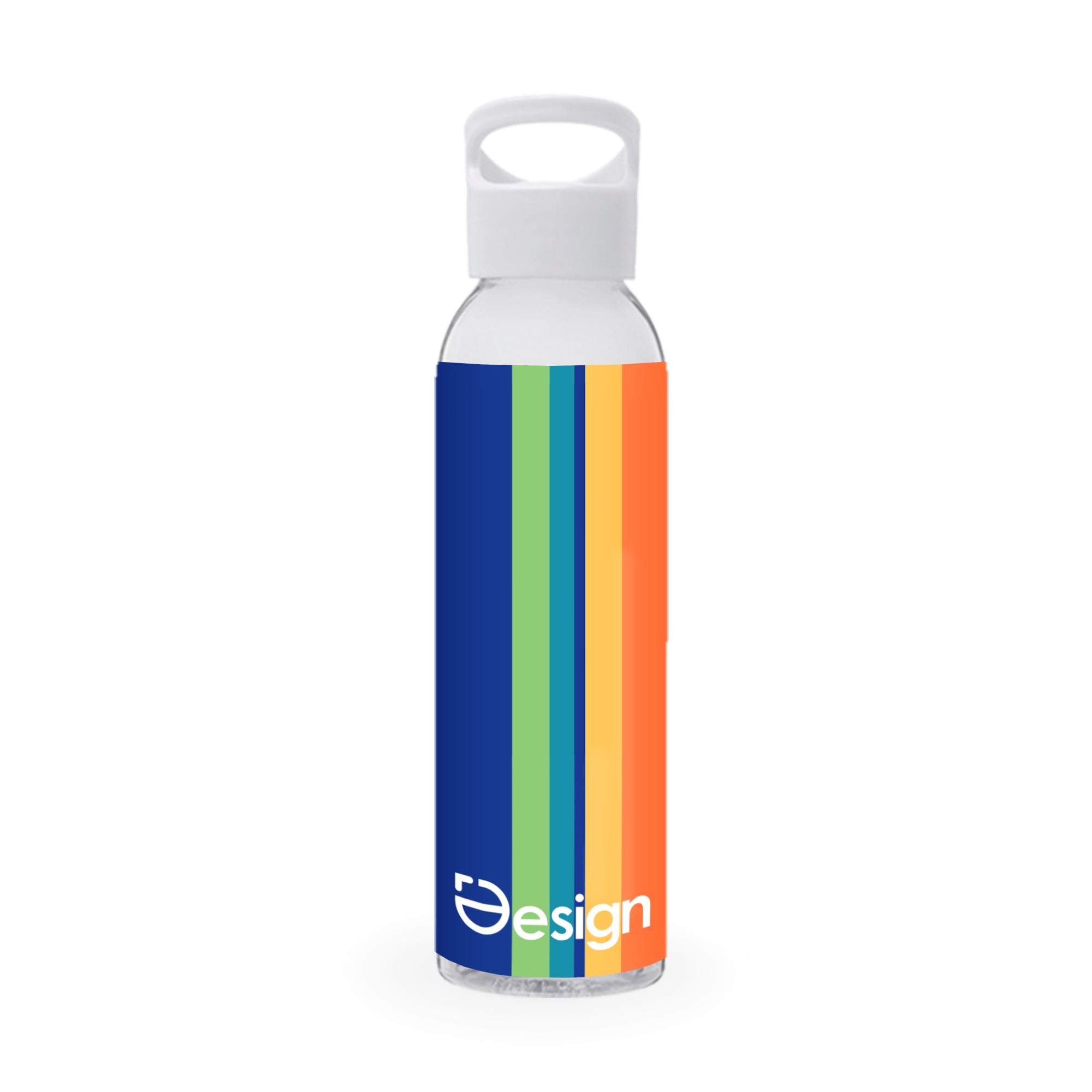 Trinkflasche Sky Color Fast - 650 ml | viele Farben | 1-farbiger Druck oder Vollfarbe