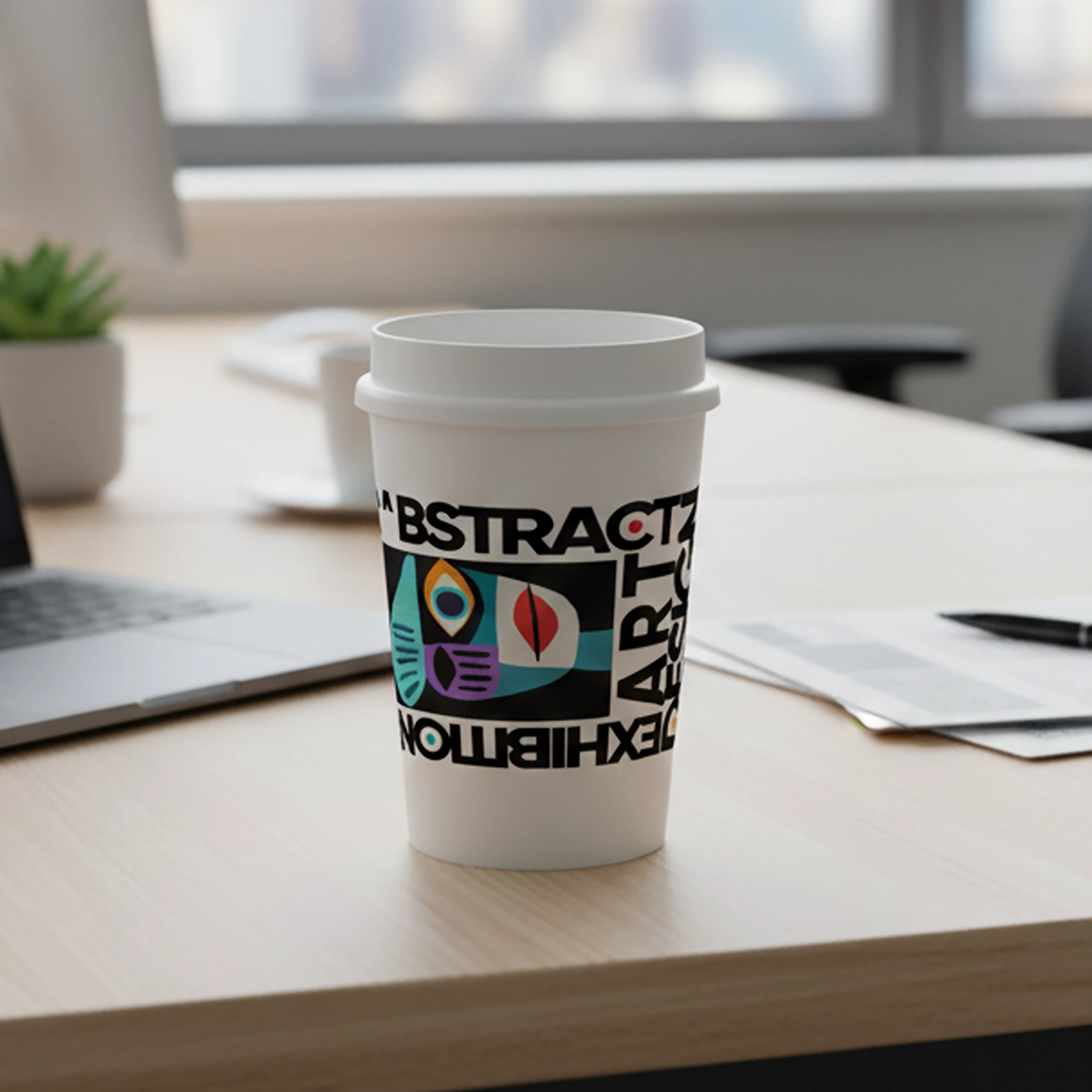 Tazza Americano® Switch Renew – 300 ml | Coperchio per bere a 360° | Plastica di canna da zucchero | Adatta al microonde