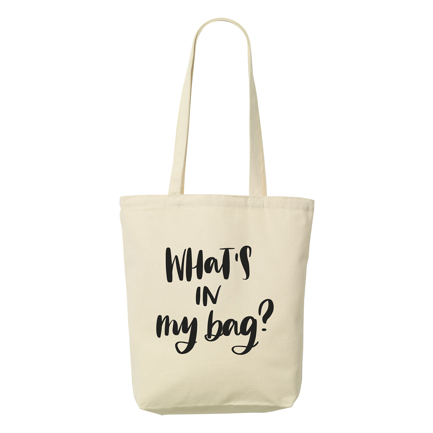 Sac en toile | 270 g/m² | Avec fond | Jusqu'à 4 couleurs d'impression