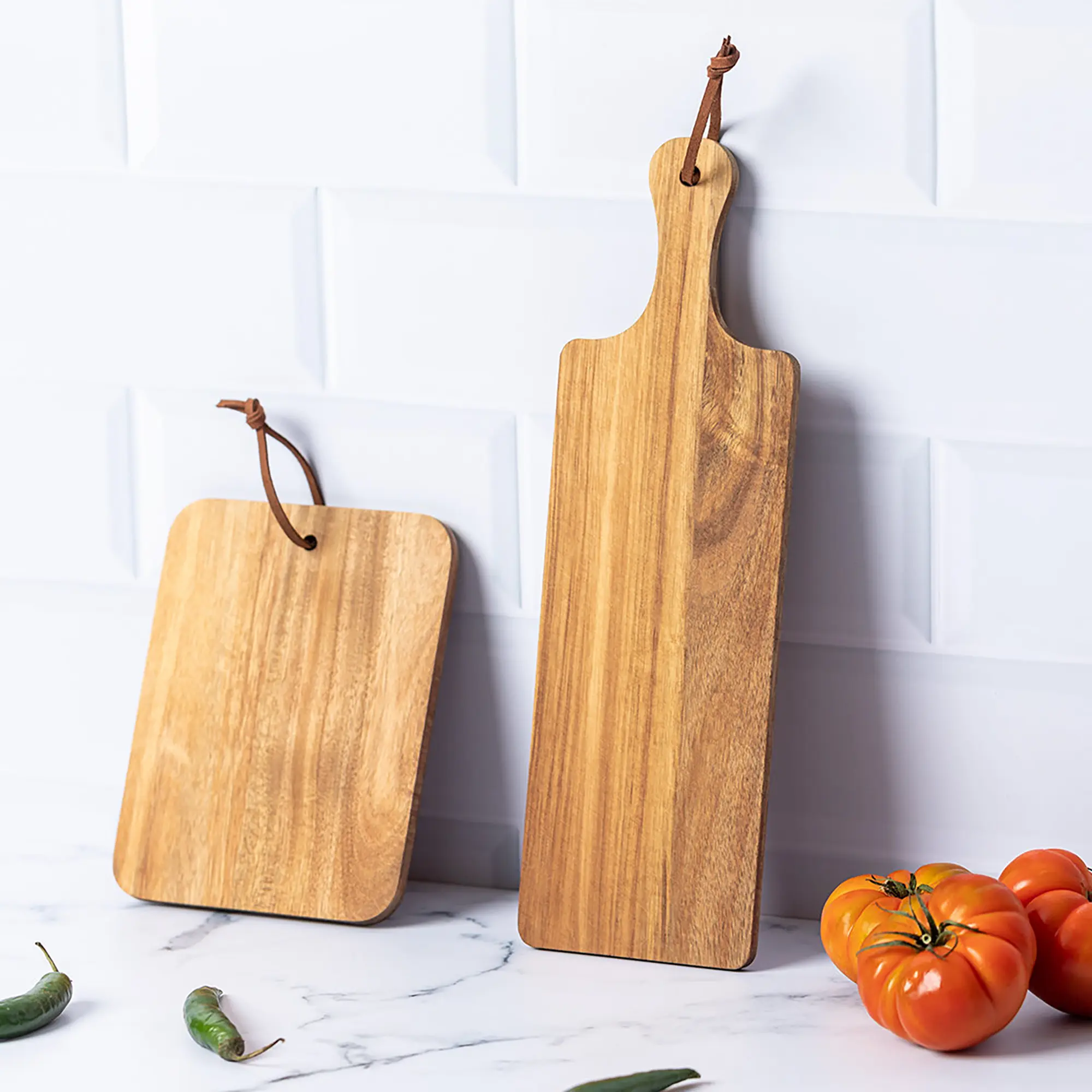 Planche à découper– Avec rigole | Découpe et service | Style naturel