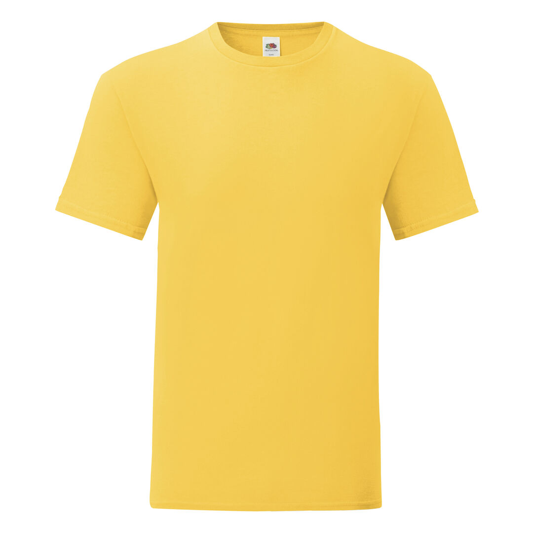 T-Shirt Fruit of the Loom - Herren | 150 g/m² Baumwolle | Farbige Varianten