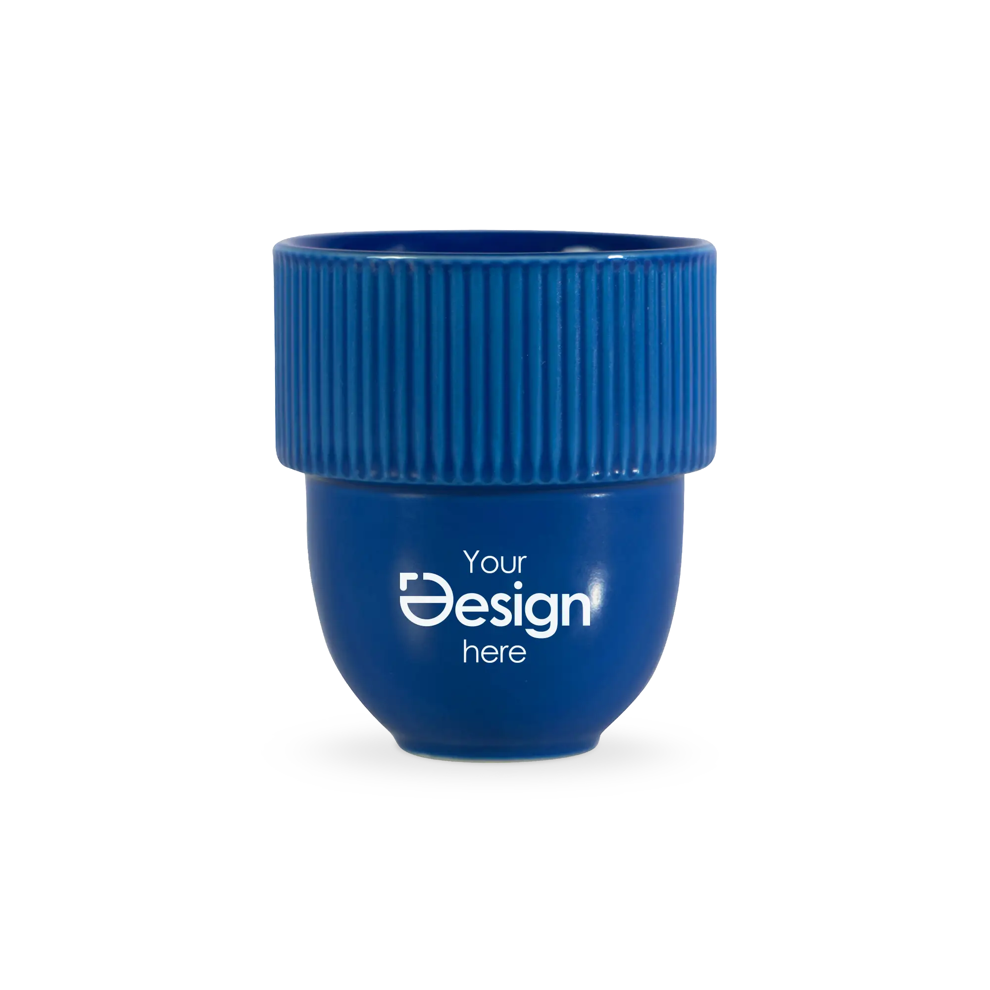 Steinzeugbecher – 270 ml | Natürliche Optik | Matte Oberfläche | Mit Henkel