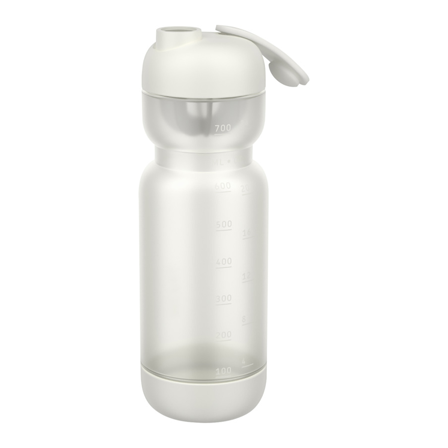 Mepal Shaker sportfles – Klontvrij mengen | Maatstreepjes | Makkelijk schoon
