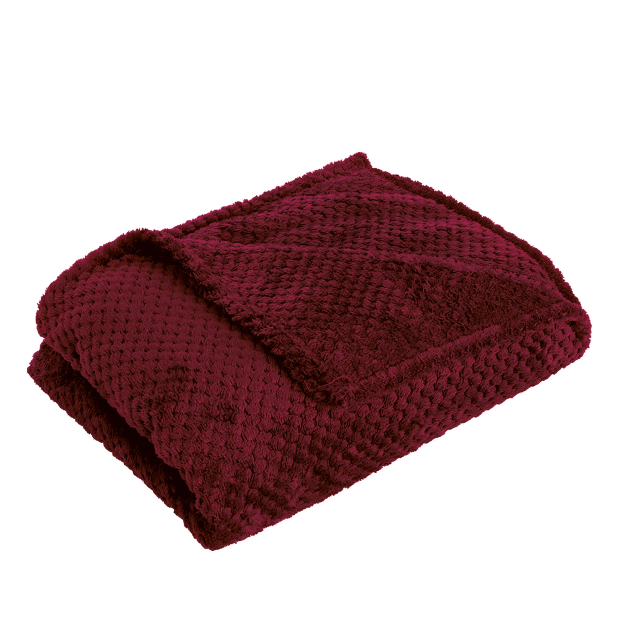 Couverture en polaire Nikolai | Motif gaufré | 230 g/m² | Emballage cadeau