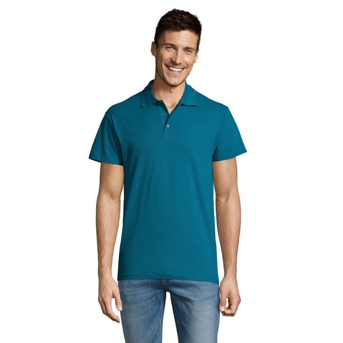 Polo Leon - Homme | 170 g/m² coton | Impression 2 couleurs