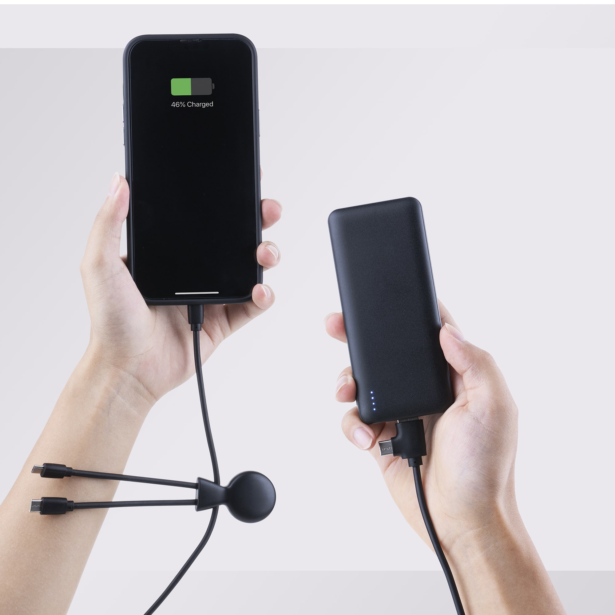 Xoopar Mr. Bio Long | Multi-Ladekabel | USB-C und Lightning