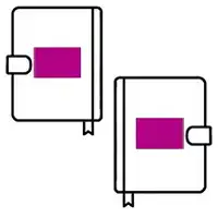 Voorzijde 70x30 mm Achterzijde 70x30 mm