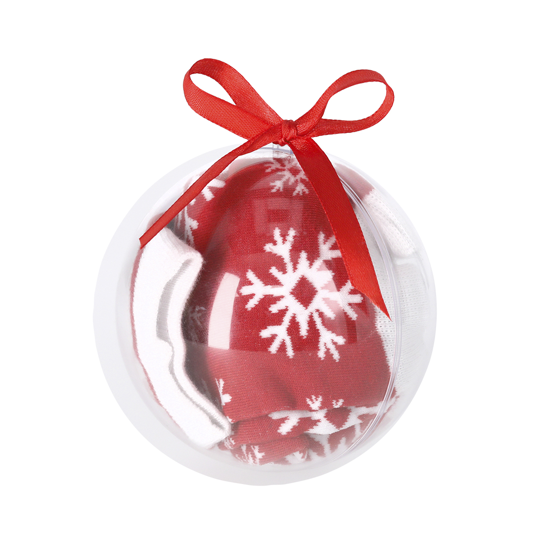 Kerstsokken Milan – Zacht polyester | Kerstpatroon | Cadeauverpakking | S/M & L/XL