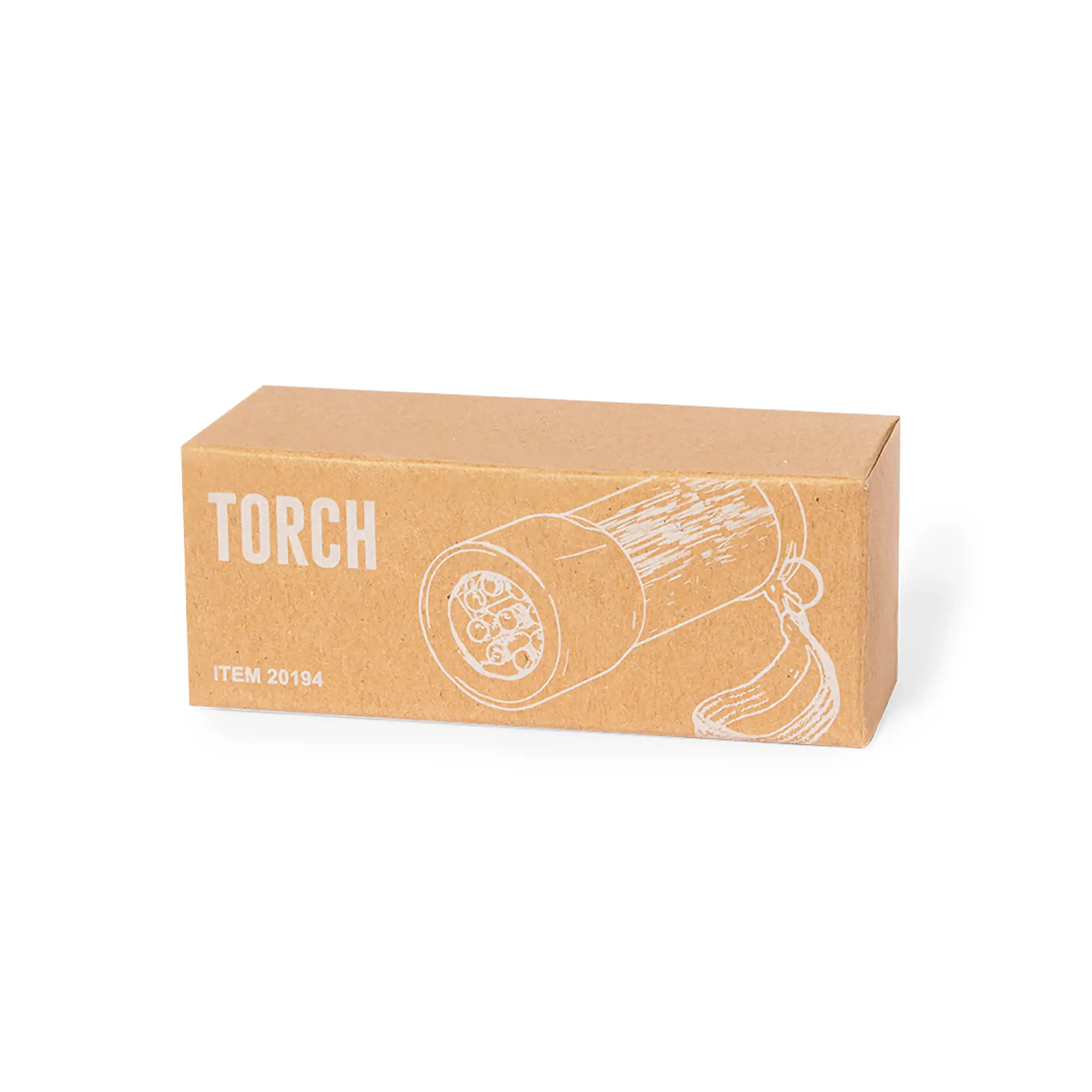 Torcia in bambù – 9 LED | Leggera | Corpo in bambù | Funziona con AAA