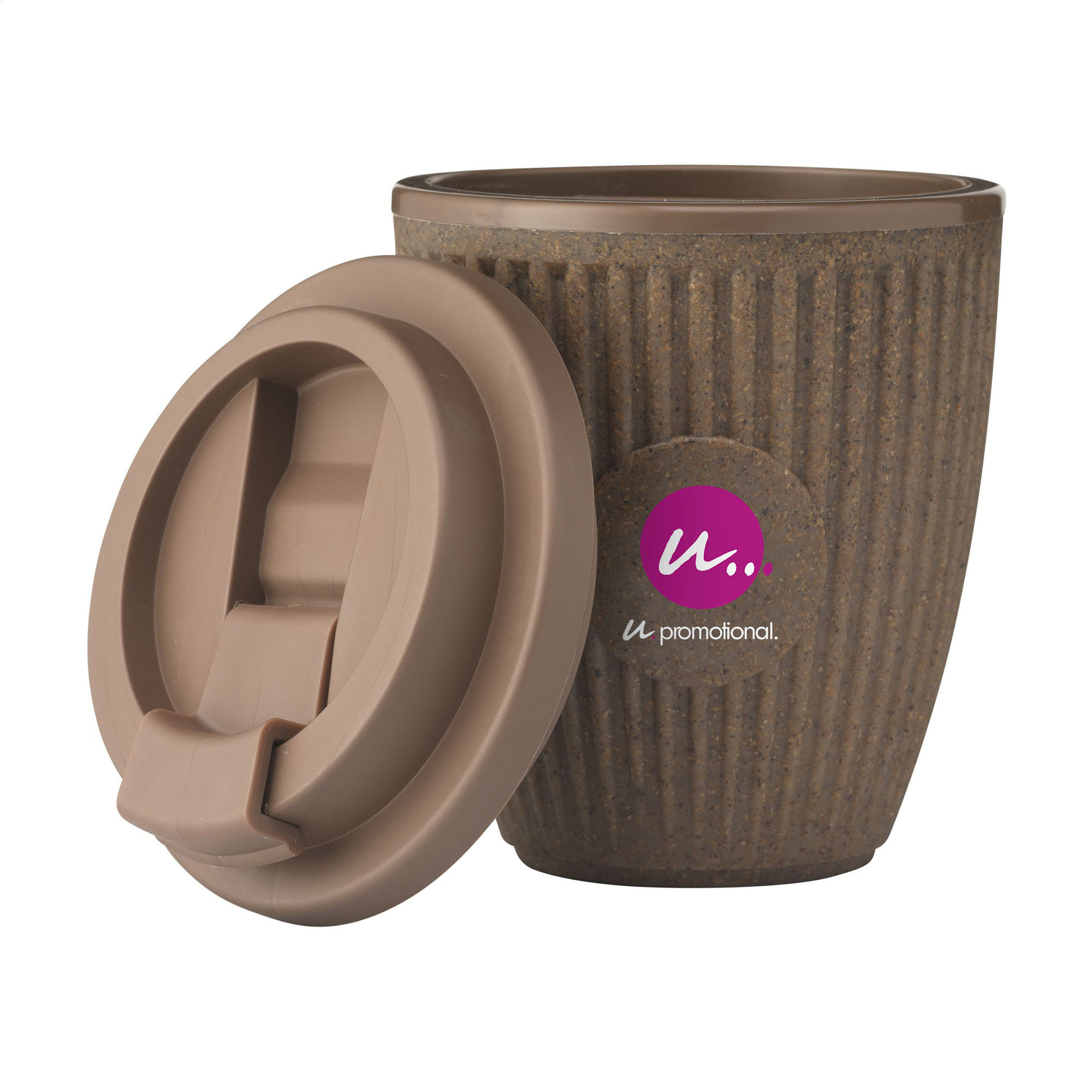 Café à emporter - 250 ml | Marc de café | Impression jusqu'à 4 couleurs