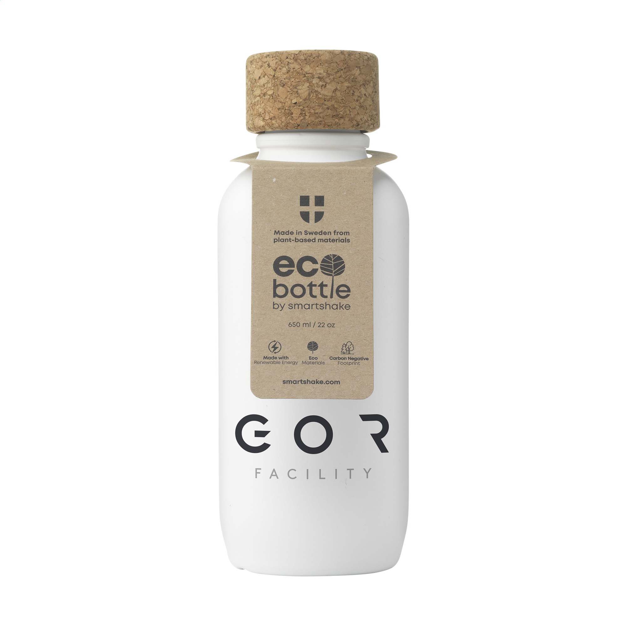 Ecobottle - 650 ml | Canne à sucre | Fabriqué en Europe