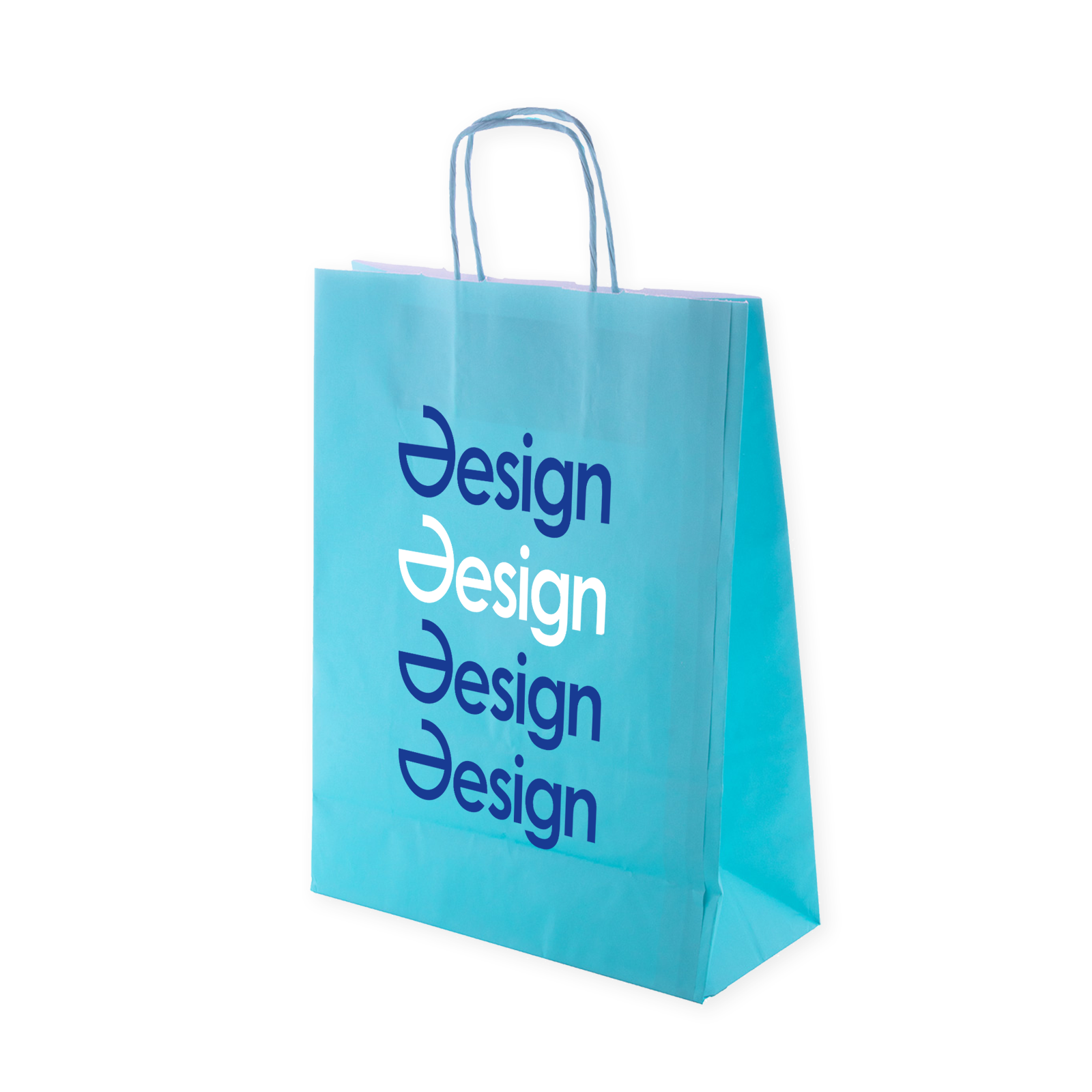 Sac en papier coloré | A4 | Petite quantité | Jusqu'à 3 couleurs d'impression