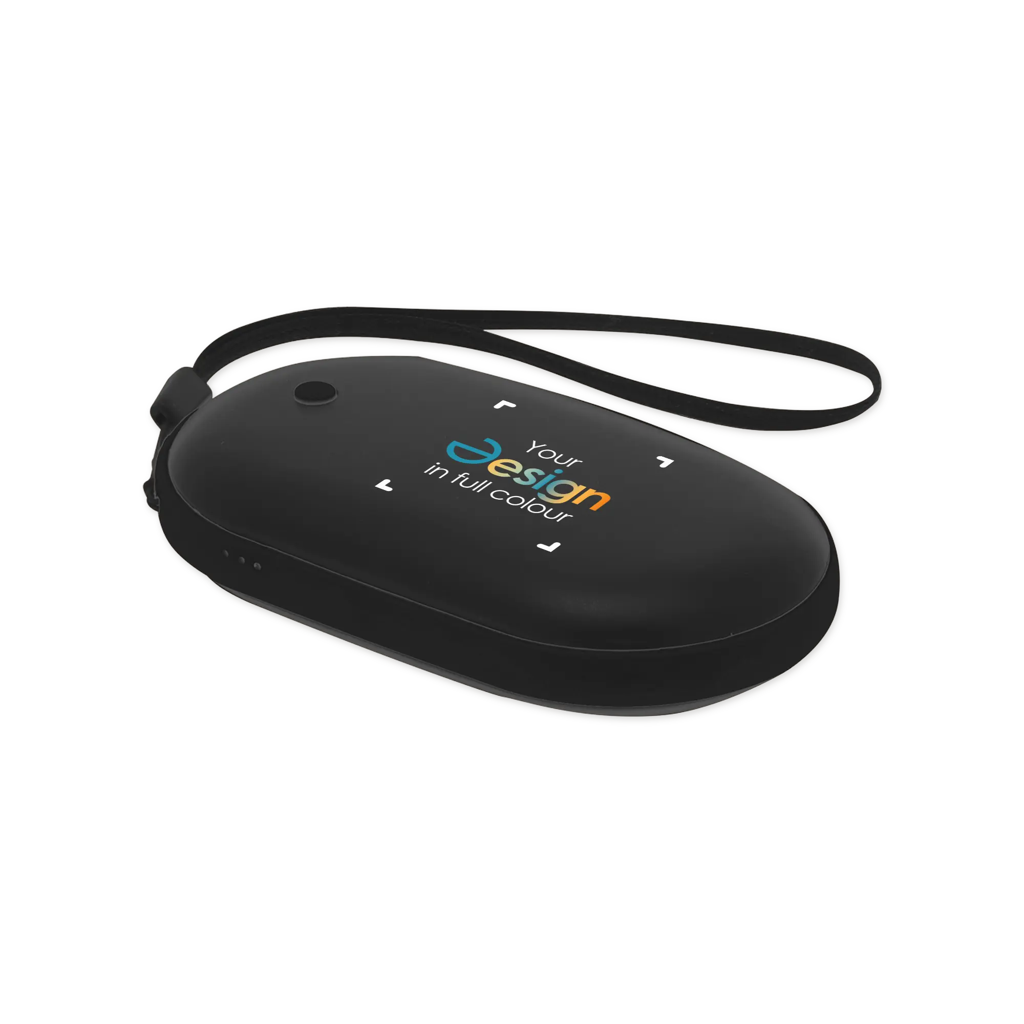 Powerbank mit Handwärmer – 4000 mAh | Aluminium | Kompakt | Doppelfunktion