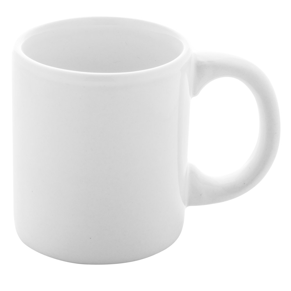 Tazzina da caffè - 80 ml | Ceramica | Bianco | Confezionato singolarmente