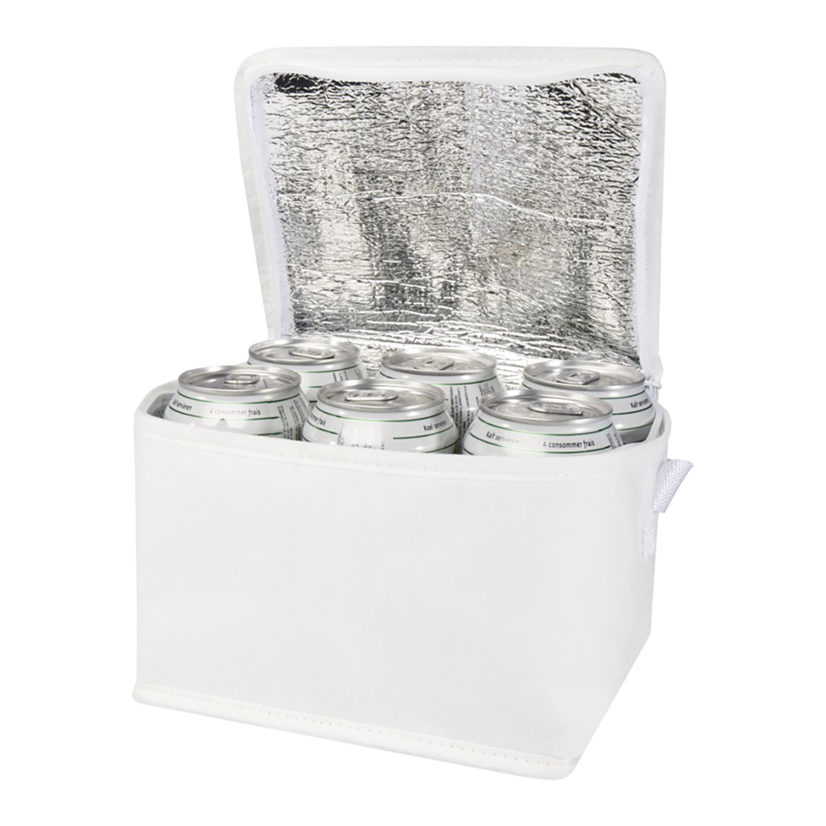 Gerecyclede non-woven koeltas Yara – 4L | Compact | Isolerend | Ritsluiting