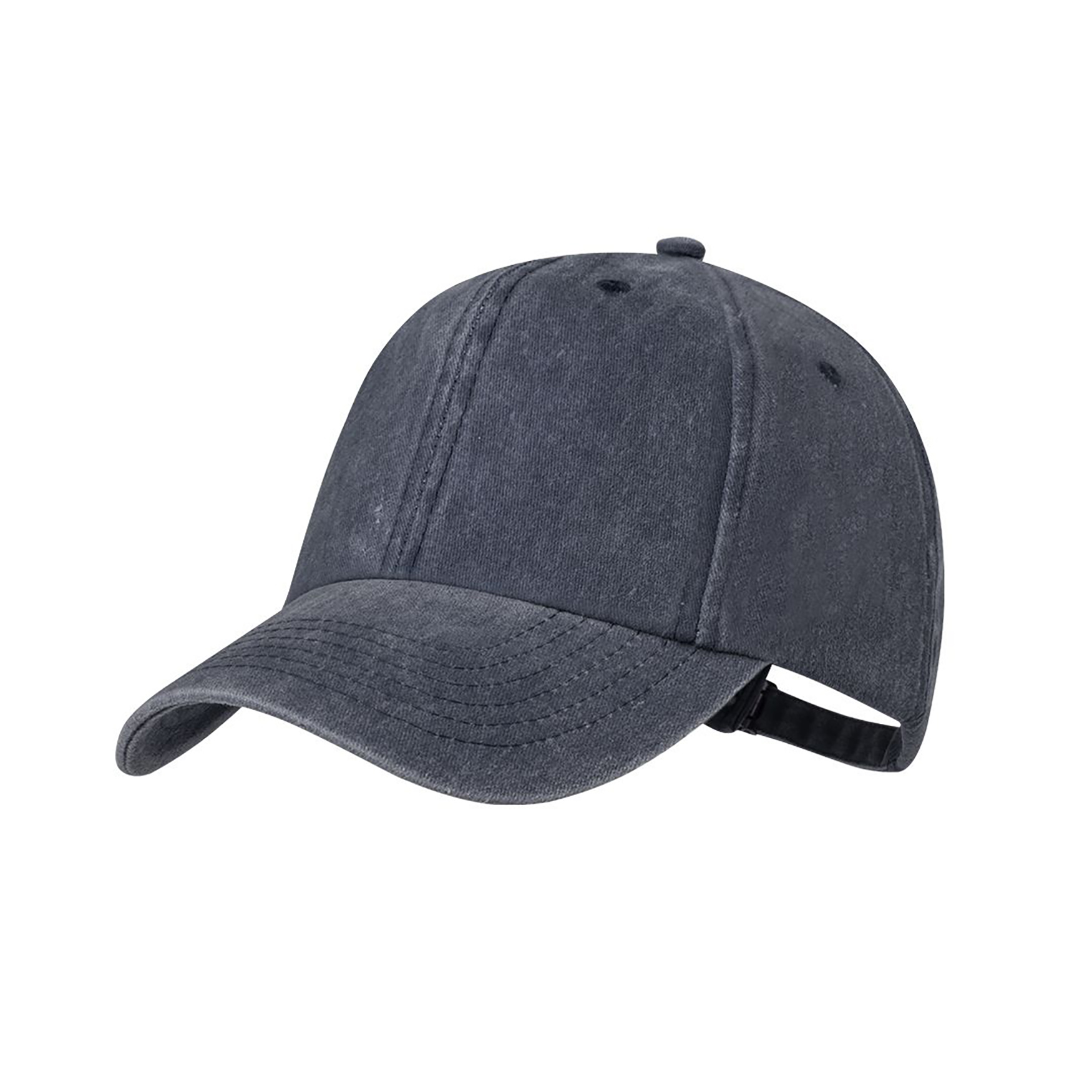 Casquette - Coton | Effet lavé | Boucle métal