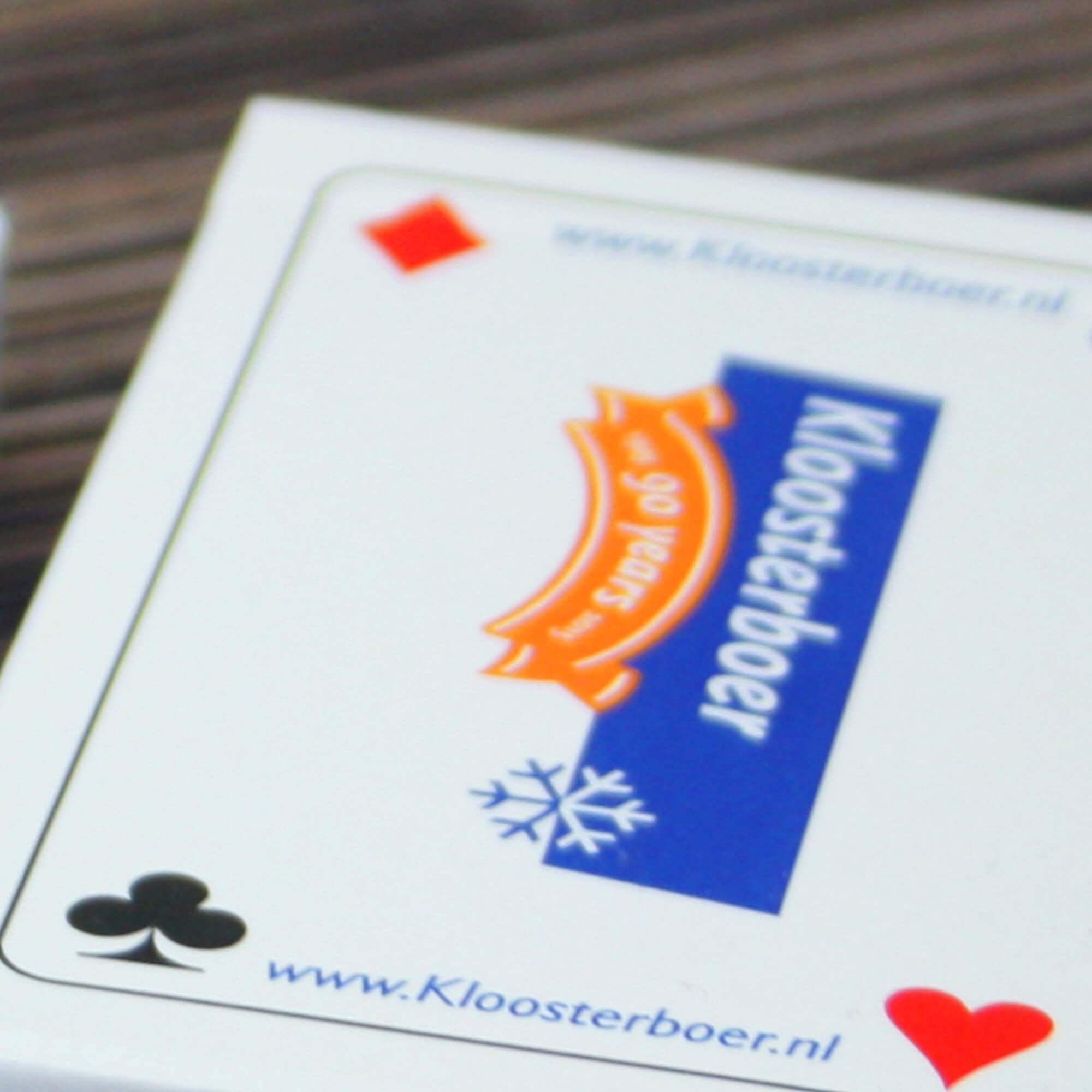 Cartes de poker | Impression sur la boîte et les cartes | Quadrichromie