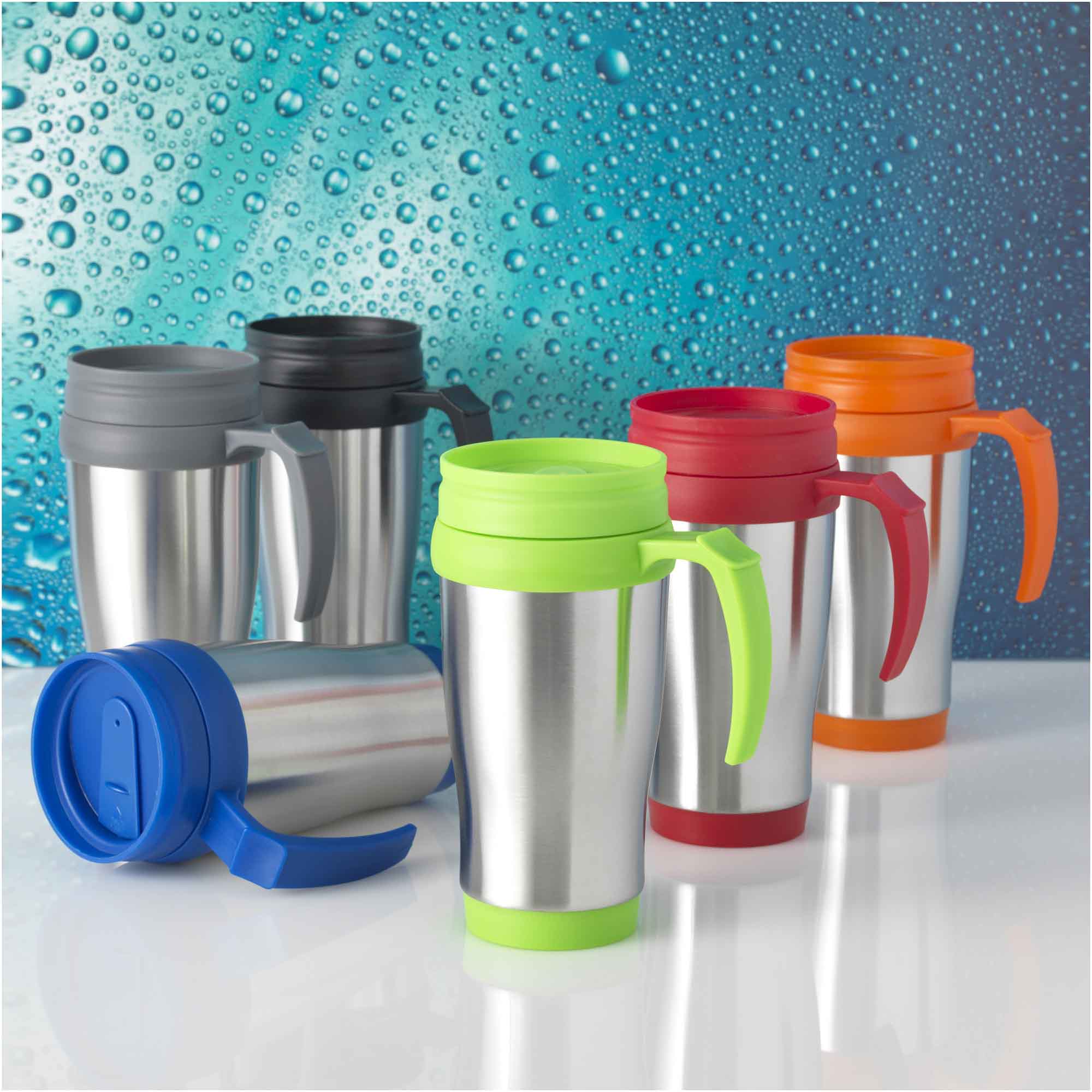 Mug isotherme - 400 ml | Acier inoxydable | Sans BPA