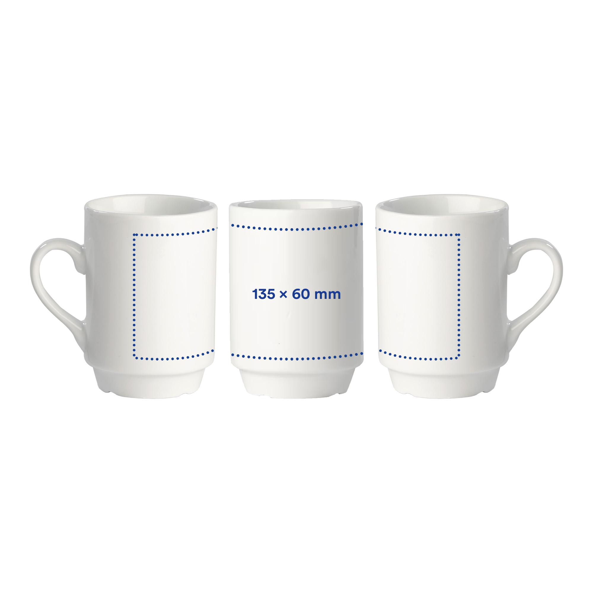 Tasse Sami - 160ml | Porzellan | Stapelbar