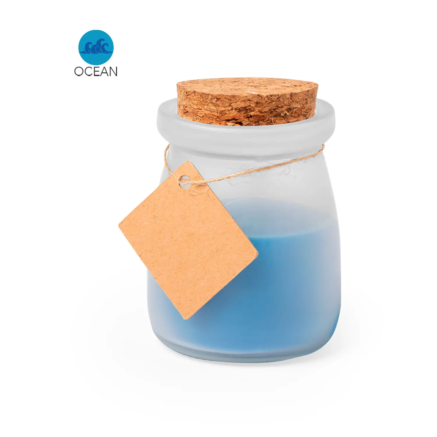 Kaars Mees – Glas | Kurken Deksel | Vanillegeur | Decoratief | Herbruikbaar Potje