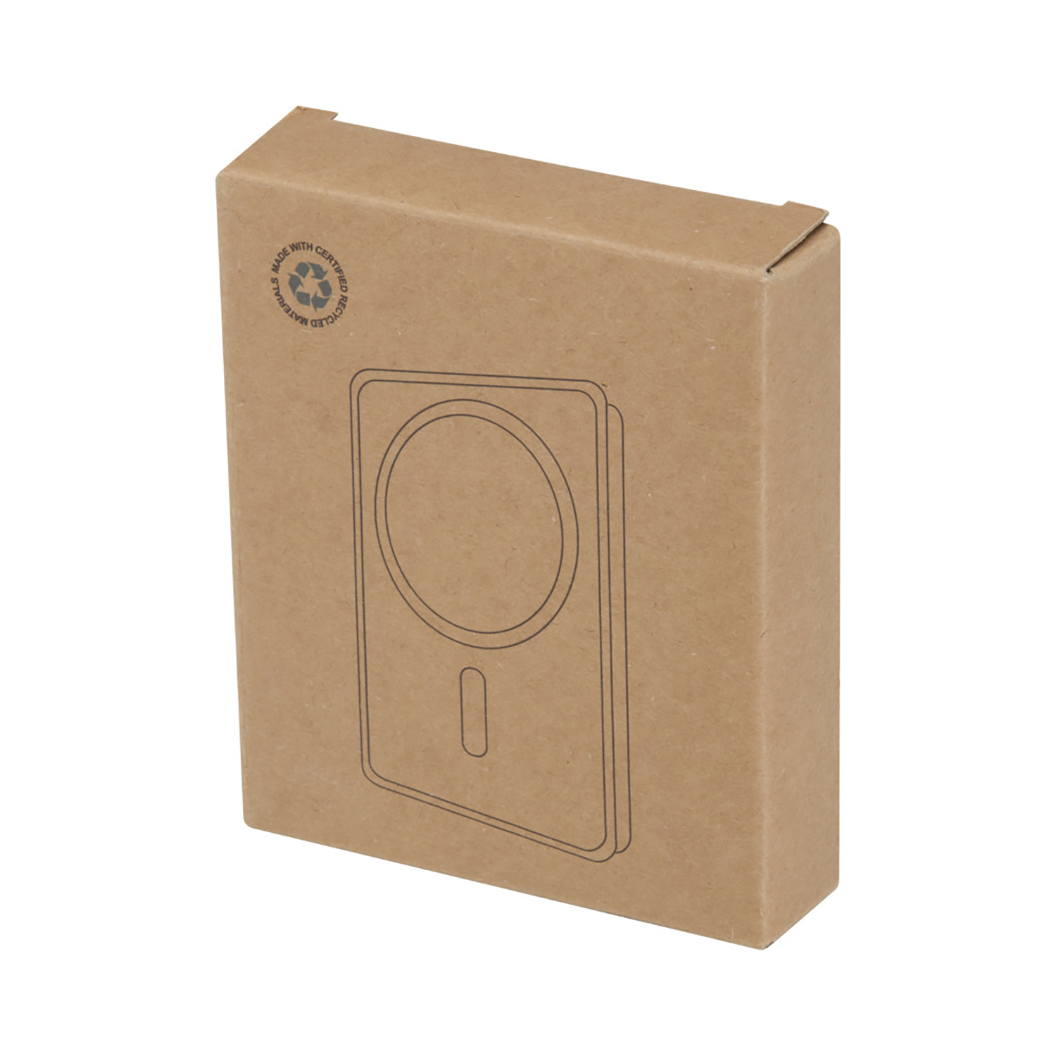 Kabellose Powerbank – 10.000 mAh | 15W MagSafe | 20W USB-C | Recycelter Kunststoff