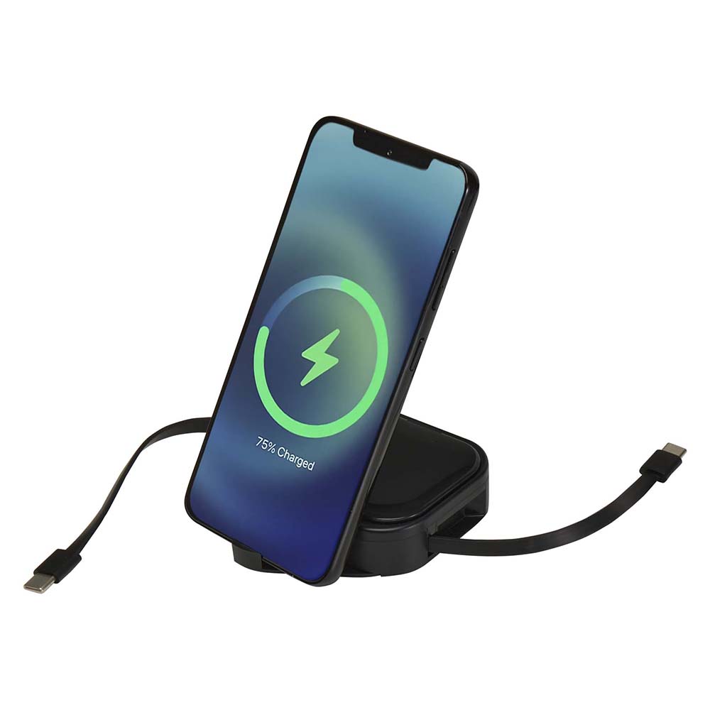 Recyceltes 5-in-1 Ladekabel-Set – 100W Schnellladung | Ausziehbar | USB-C & Adapter | Smartphone-Werkzeuge