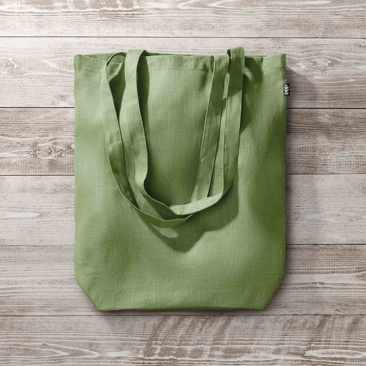 Shopper Eelco - 100% hennep | 38 x 10 x 42 cm | Lange hengsels