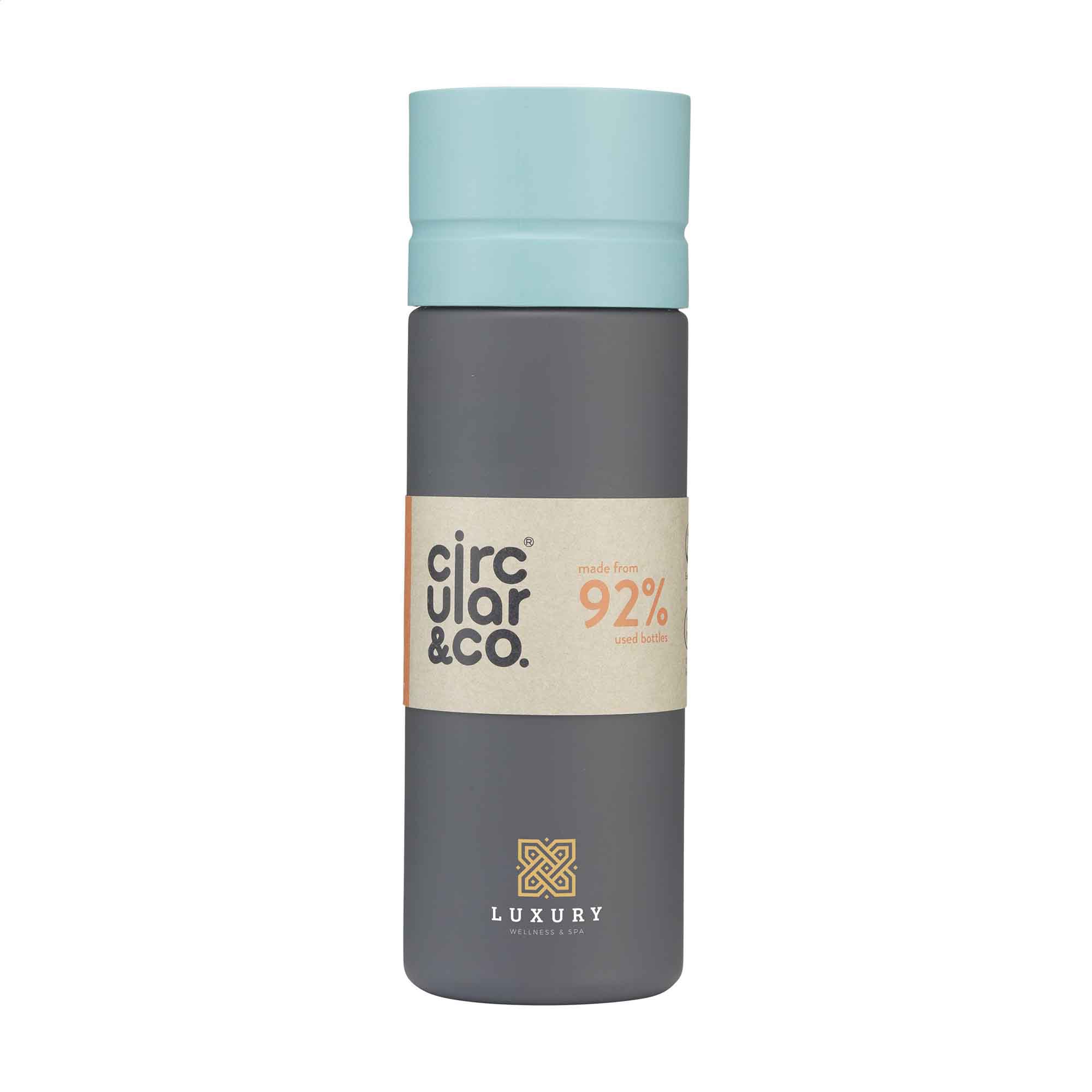 Circular&Co® Trinkflasche - 600 ml | Recycelt | Farbig | BPA-frei