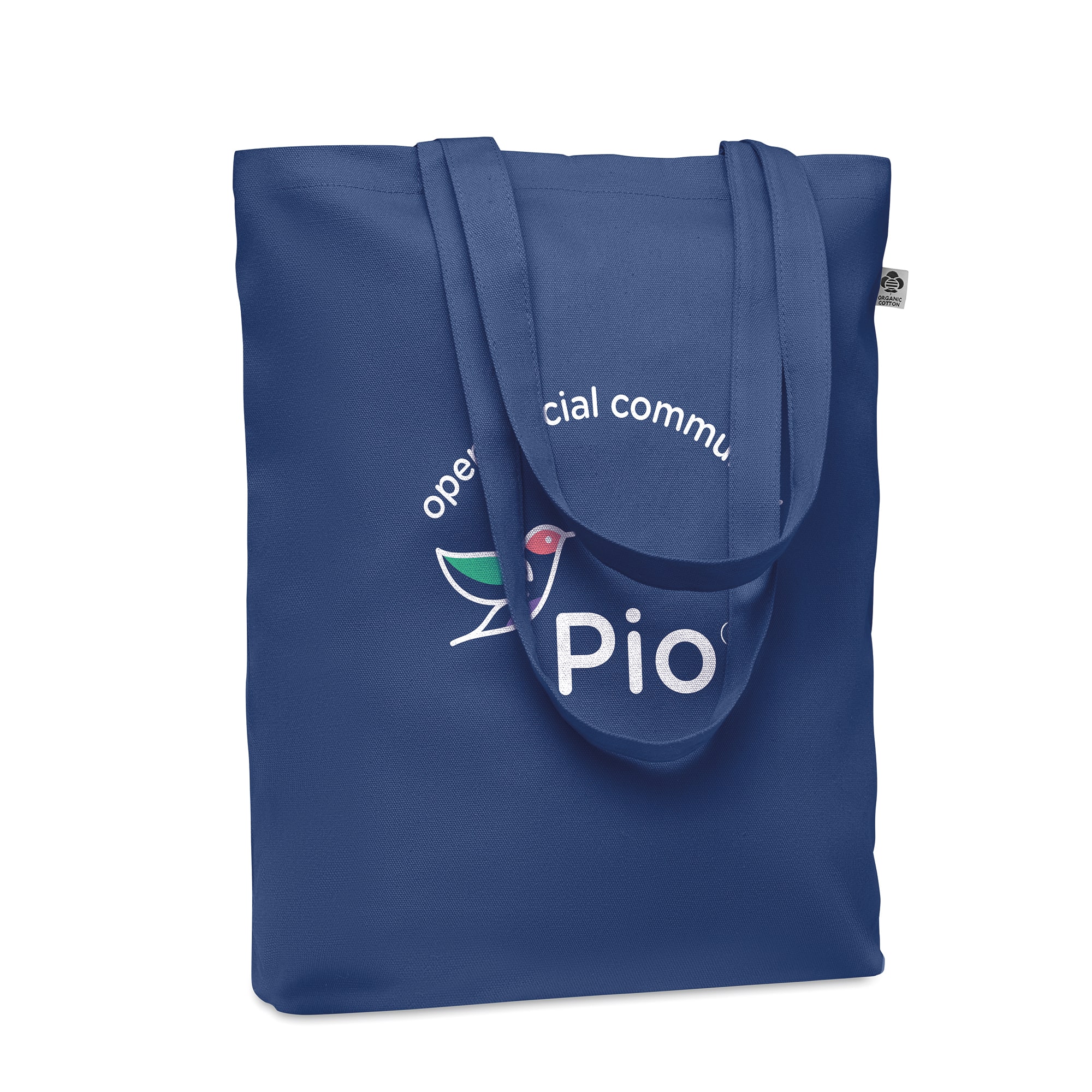 Shopper - Tela organica | 270 g/m² | colorato | Stampa fino a 4 colori