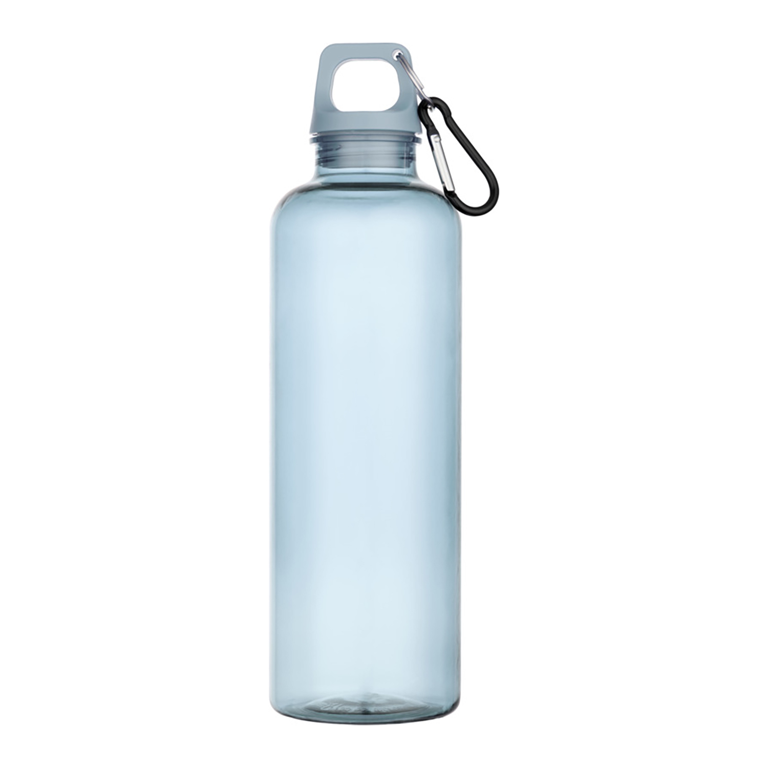Trinkflasche – Leicht & nachhaltig | 750 ml | RCS recycelter Kunststoff | Mit Karabiner