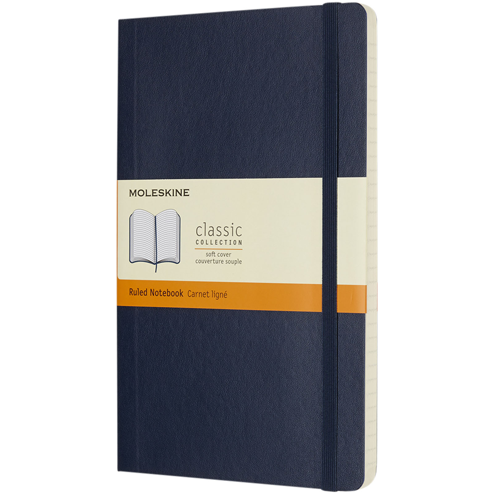Carnet Moleskine - A5 | 192 feuilles | Couverture souple | Ligné