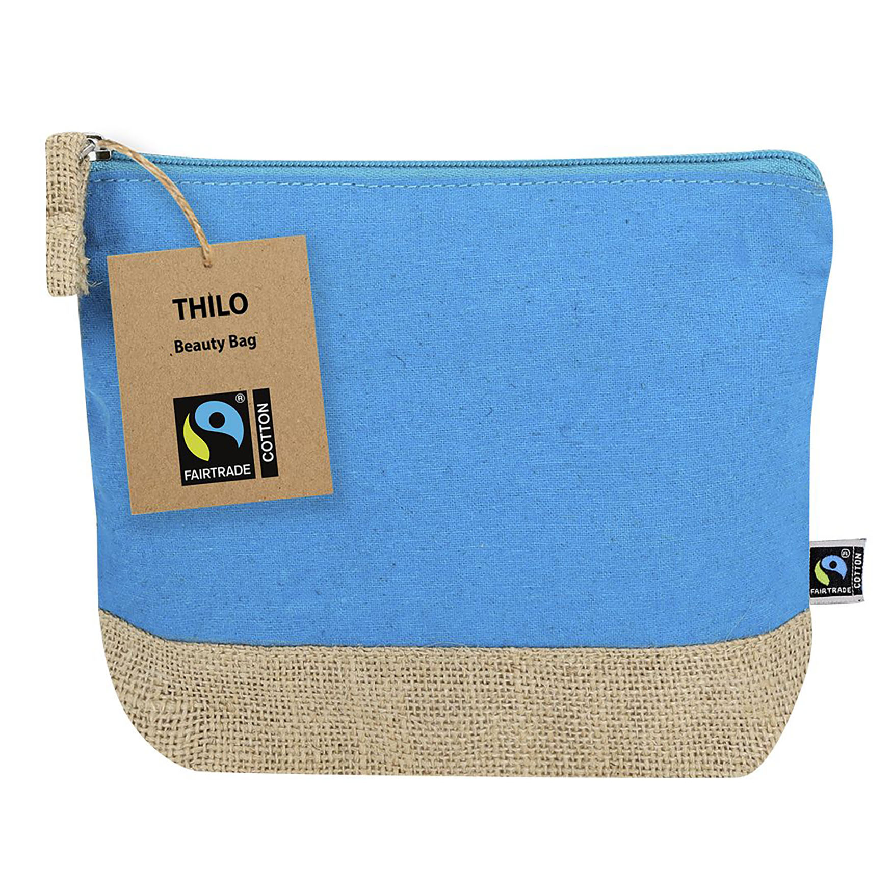 Trousse - Coton/jute | Fermeture éclair | Fairtrade