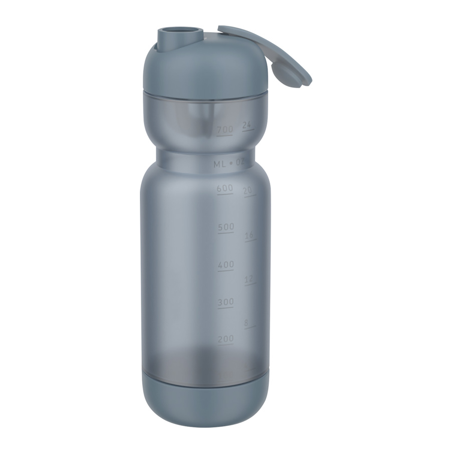 Mepal Shaker sportfles – Klontvrij mengen | Maatstreepjes | Makkelijk schoon