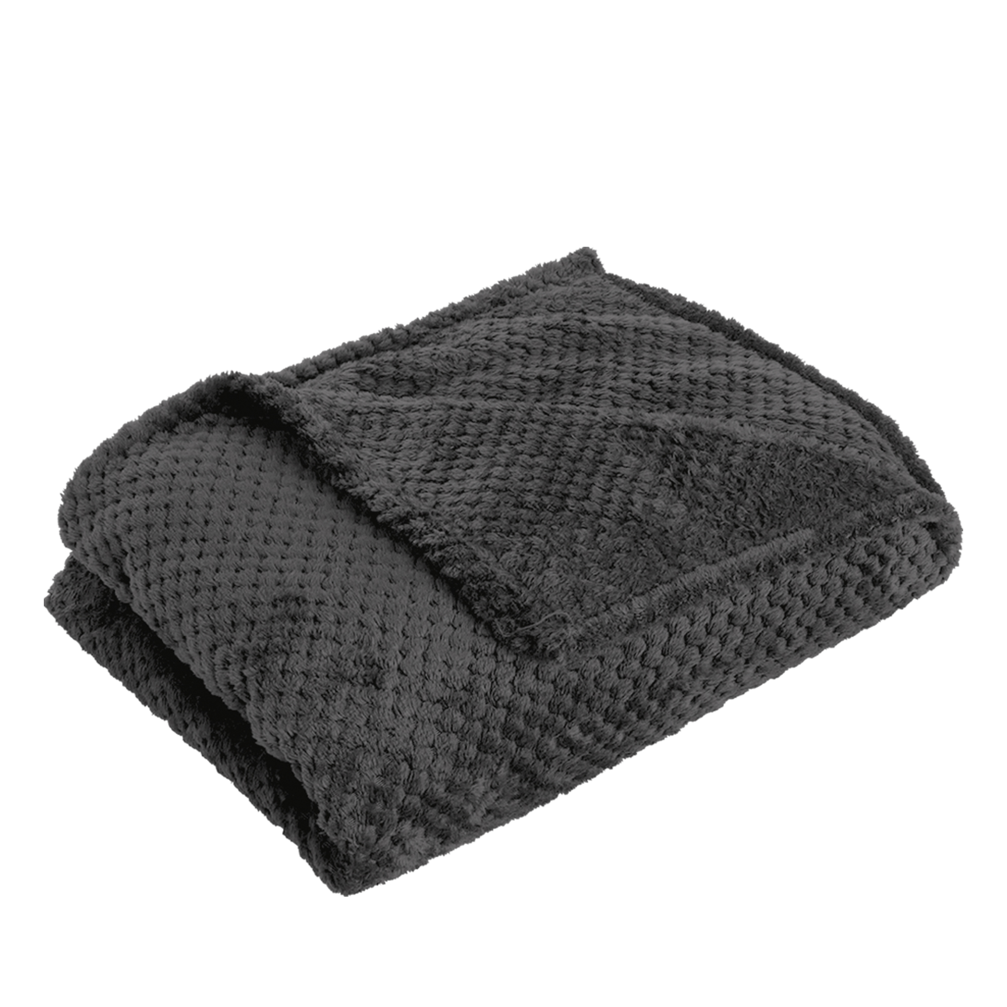 Couverture en polaire Nikolai | Motif gaufré | 230 g/m² | Emballage cadeau