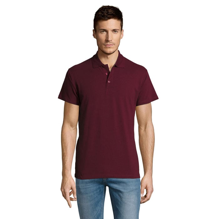 Polo Leon - Homme | 170 g/m² coton | Impression 2 couleurs