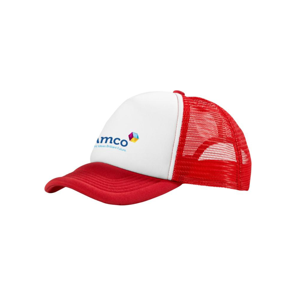 Trucker Kappe – Polyester | 5-Panel | Mesh-Rückseite | Verstellbar