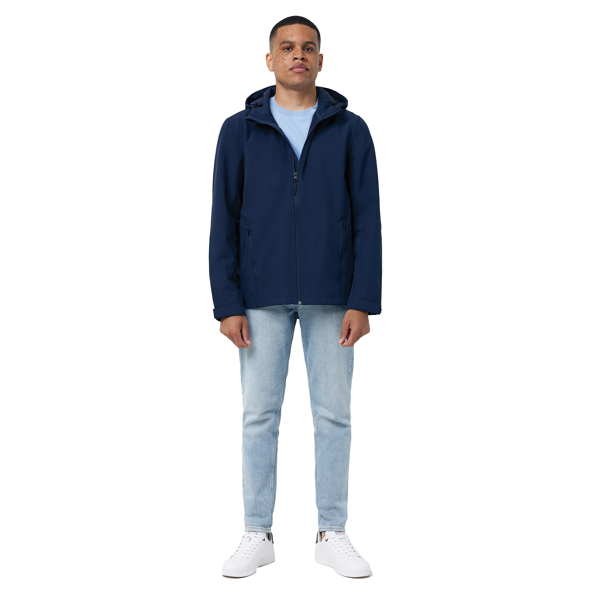 Iqoniq softshell jas - Heren | Gerecycled polyester | Full colour