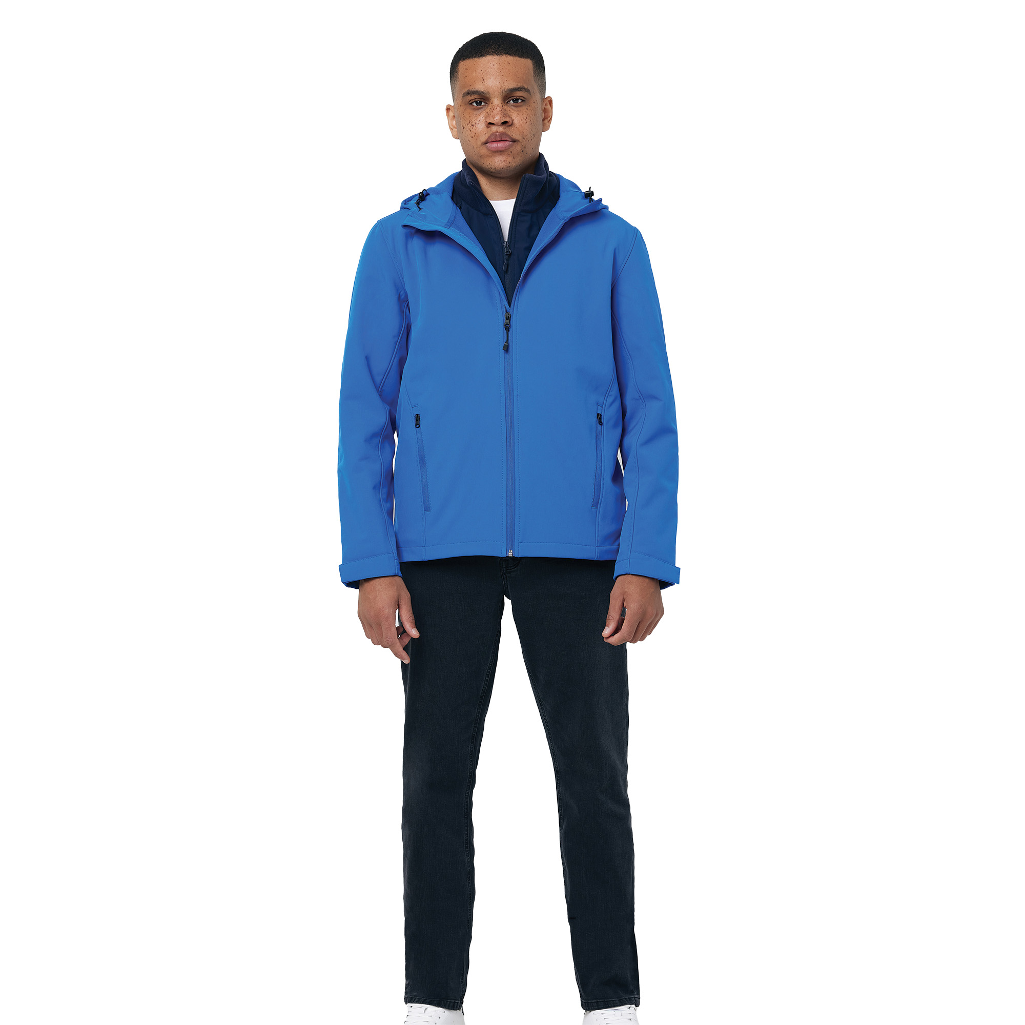 Iqoniq softshell jas - Heren | Gerecycled polyester | Full colour