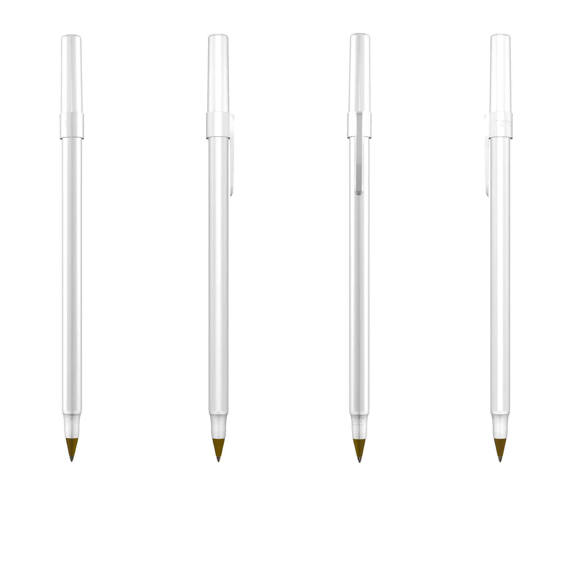 Balpen BIC - Round stic | Gekleurd | Plastic