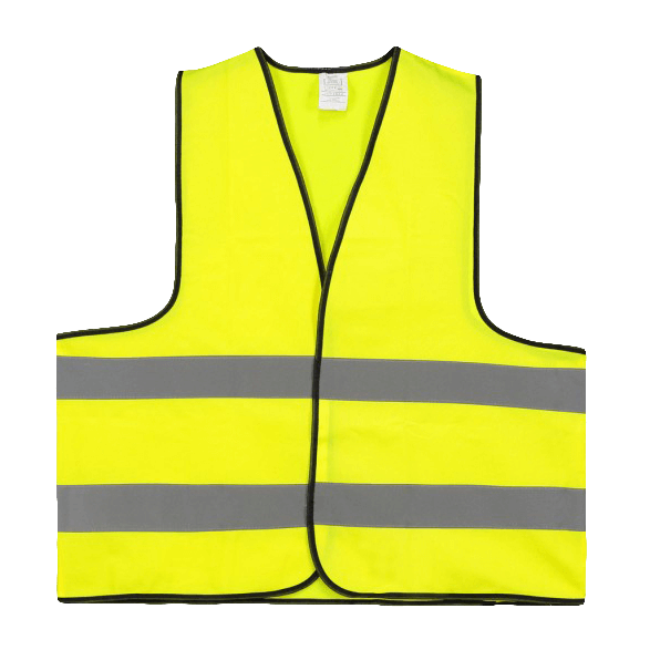 Gilet de sécurité – Taille unique | Impression transfert | EN ISO 20471 Classe 2