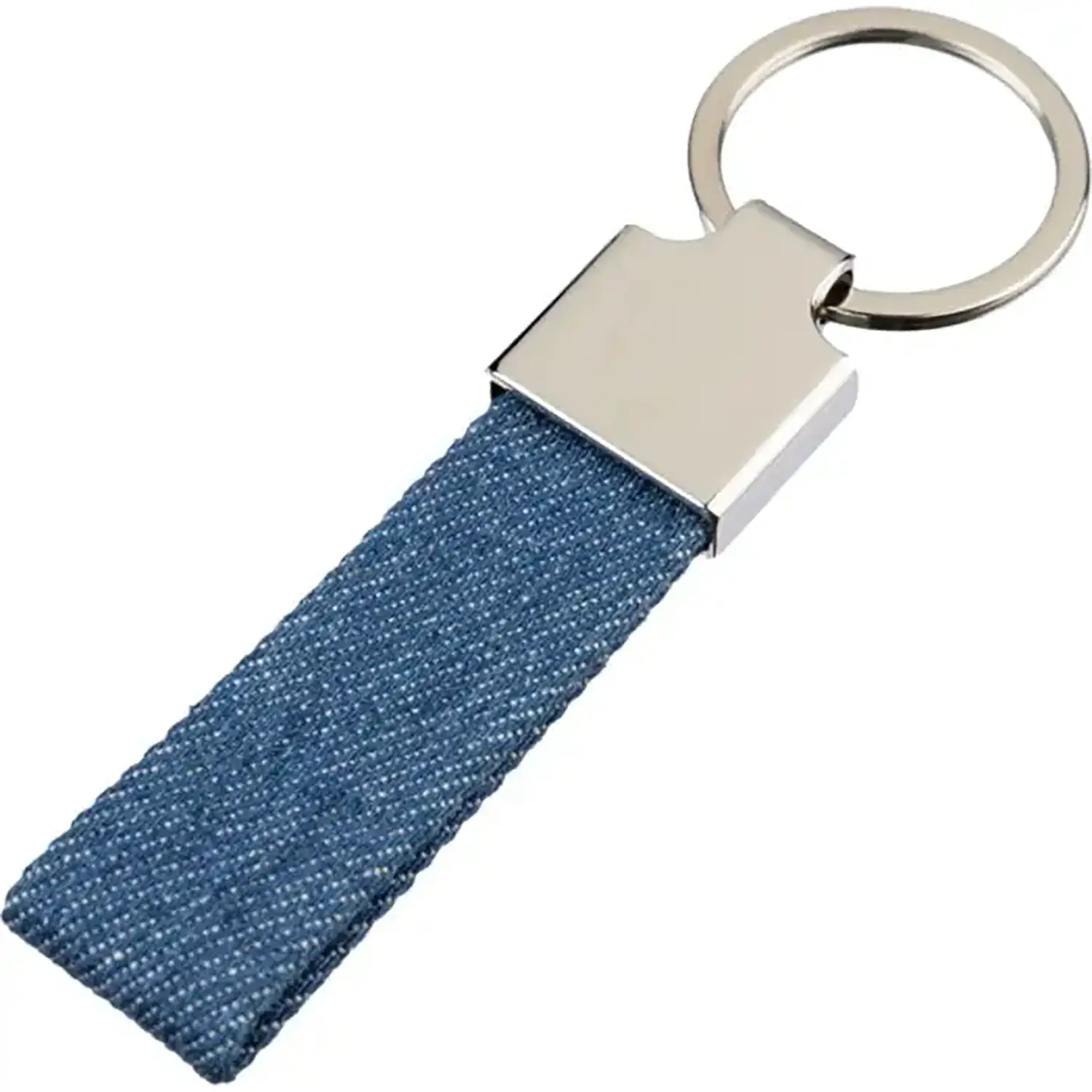 Jeans-Schlüsselanhänger – Enzi – Robust | Stilvoll | Funktionell | Bedruckbar