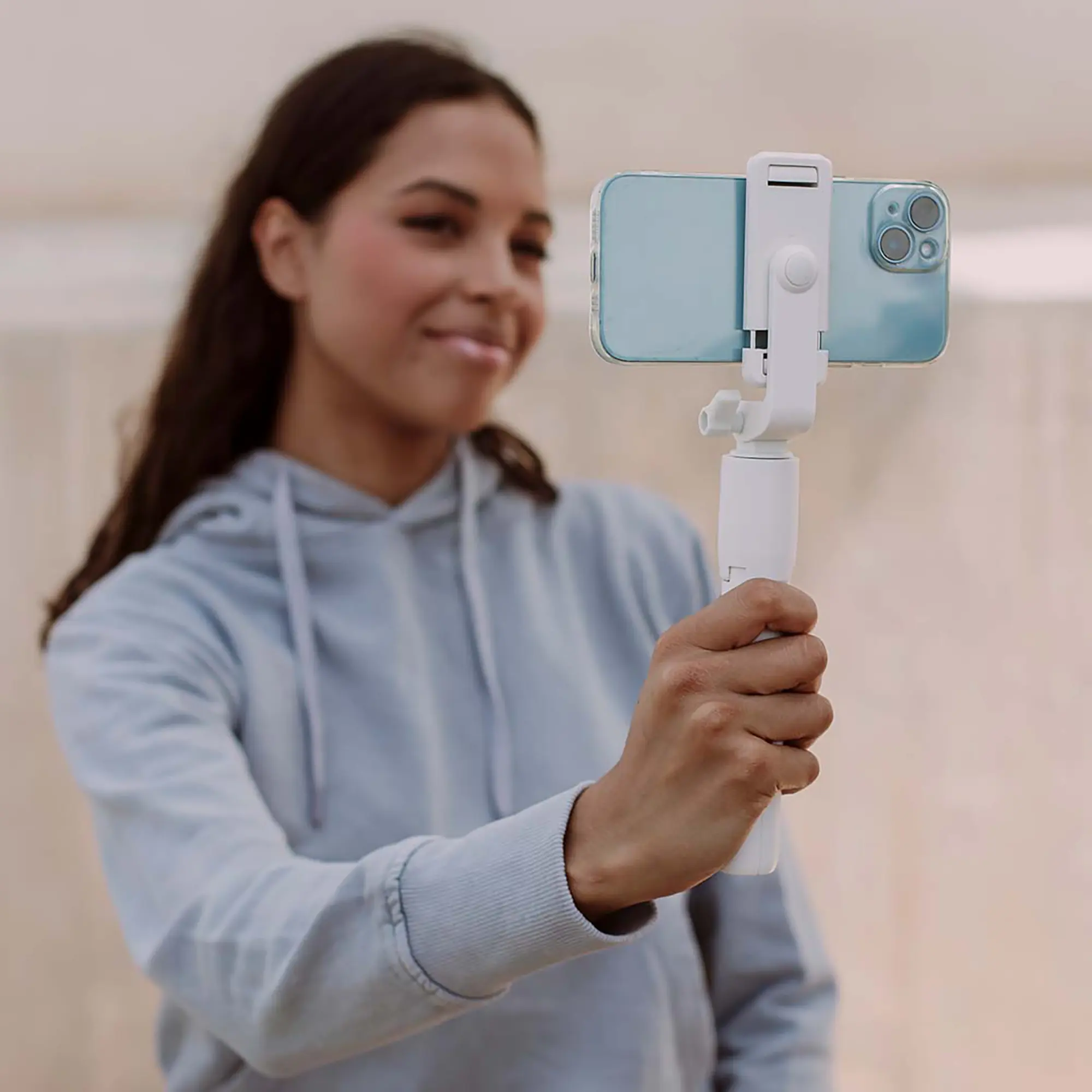 Verstellbares Smartphone-Stativ – Klappbar | Leicht | 360° drehbar