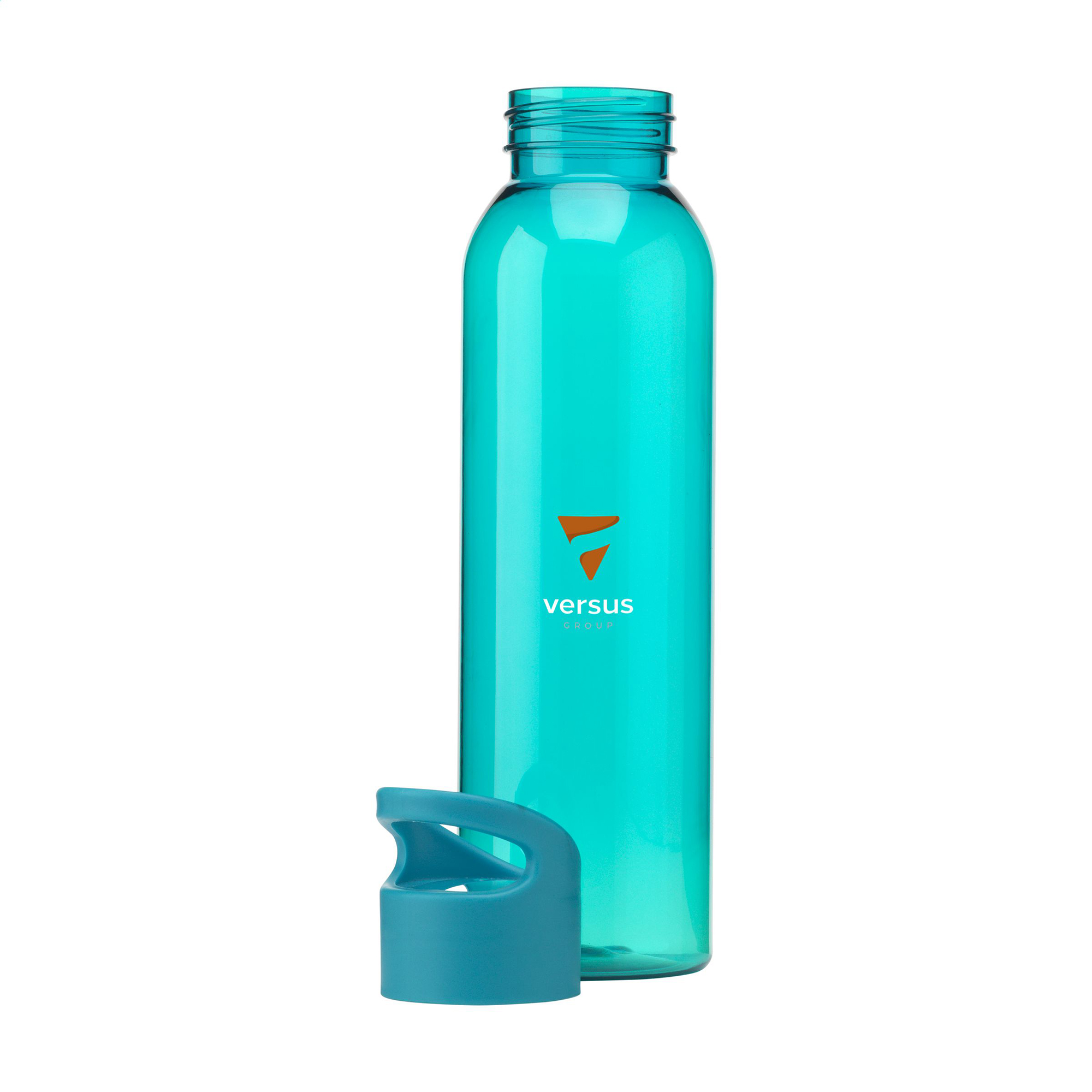 Wasserflasche aus RPET – 650 ml | Klare Optik | GRS-zertifiziert | Schraubdeckel | Auslaufsicher