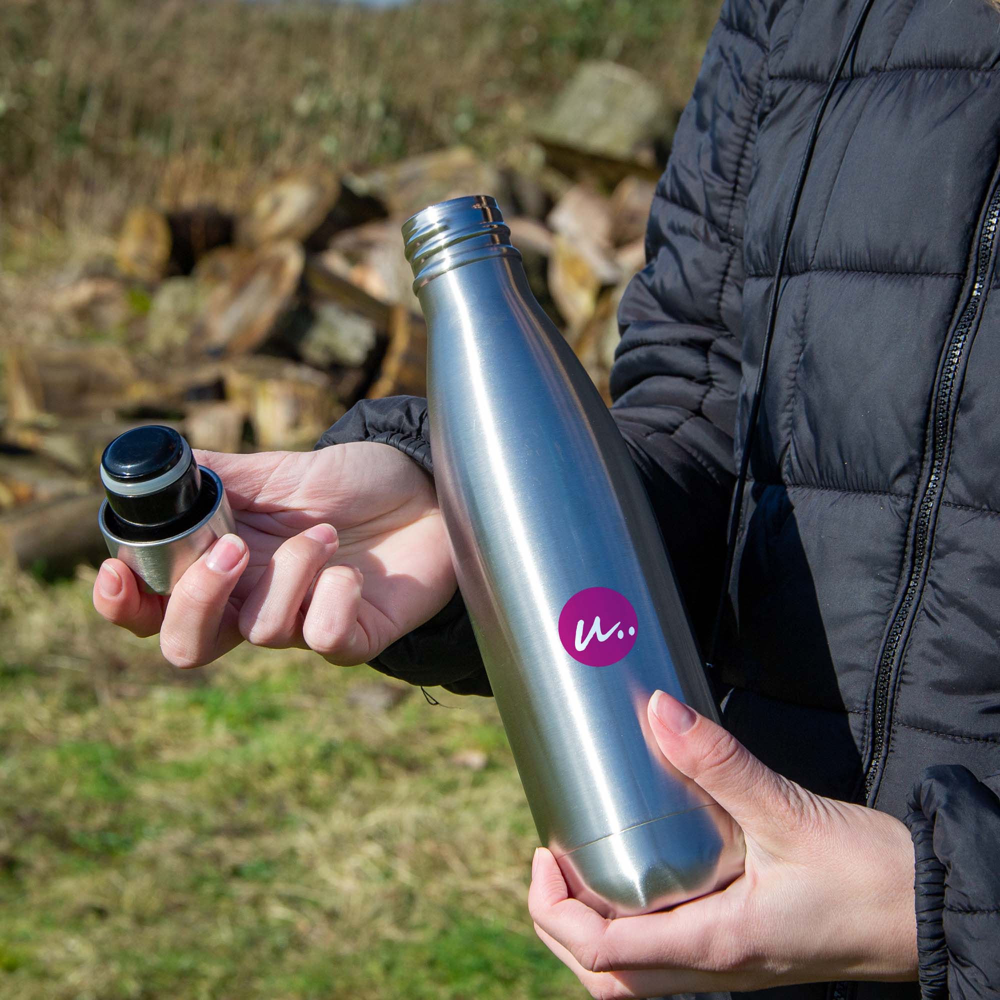 Thermosfles Mia - 500 ml | Dubbelwandig | RVS