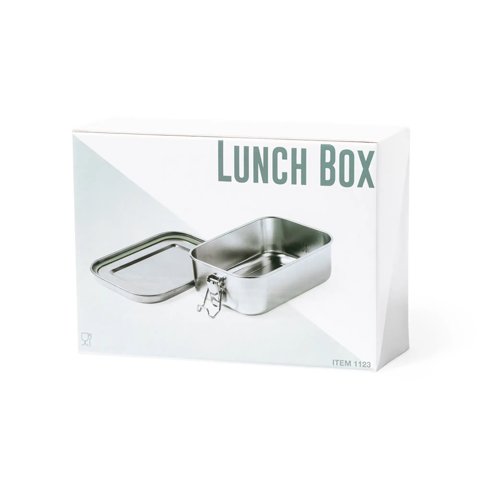 Lunchbox – Edelstahl | 750 ml | Wasserdichter Deckel | Sicherheitsverschluss | Robust